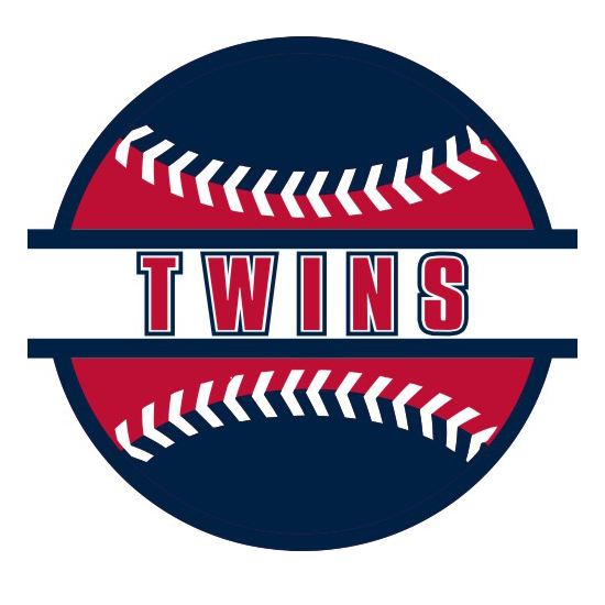 Baseball Minnesota Twins Logo iron on paper